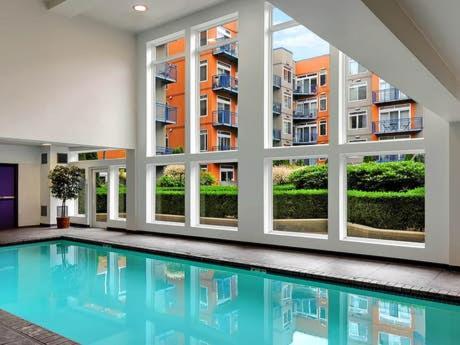 Modern Downtown Top Floor Penthouse With Bay Views シアトル エクステリア 写真